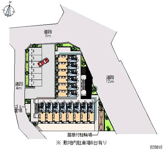 ★手数料０円★八王子市東浅川町　月極駐車場（LP）